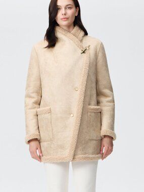 Faux Shearling Coat